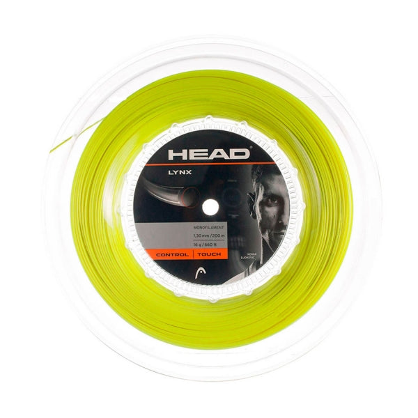 HEAD Lynx Tennis-Saite | 12m Monofilament | Für Aggressive Spieler | Verschiedene Stärken