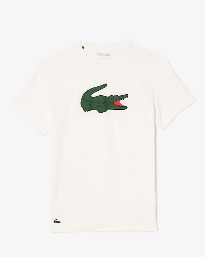 PLAYERA LACOSTE REGULAR FIT BLANCA