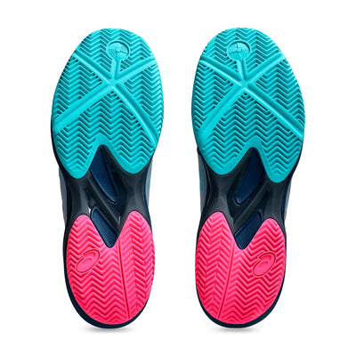 TENIS ASICS SOLUTION SWIFT FF2 PADEL GREY BLUE/MAKO BLUE