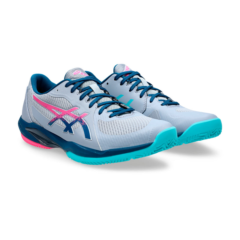 TENIS ASICS SOLUTION SWIFT FF2 PADEL GREY BLUE/MAKO BLUE