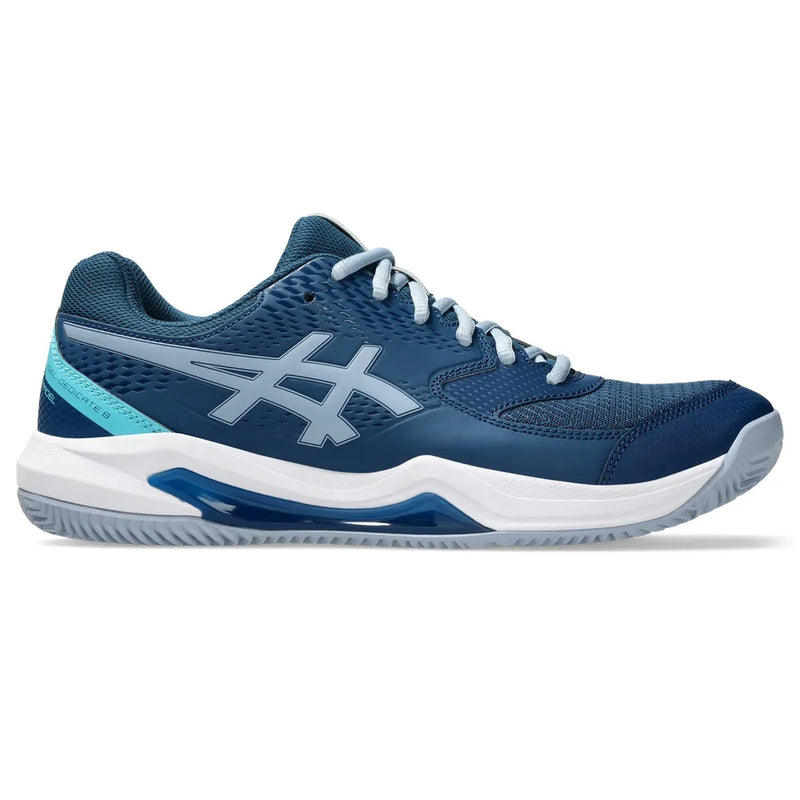 TENIS ASICS GEL-DEDICATE 8 PADEL MAKO BLUE/GREY BLUE