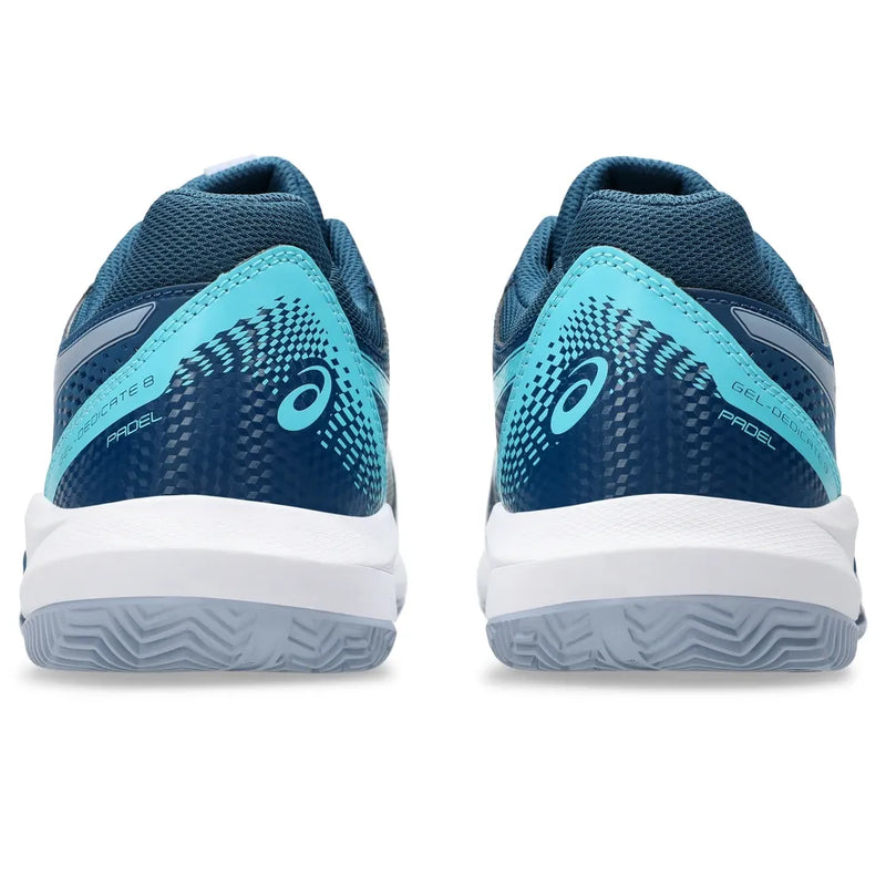 TENIS ASICS GEL-DEDICATE 8 PADEL MAKO BLUE/GREY BLUE