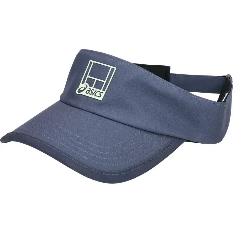 Visera Asics Court Azul Marino con Logo Blanco para Tenis