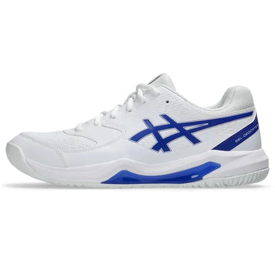 s Asics Gel-Dedicate 8 Azul Blanco para Tenis