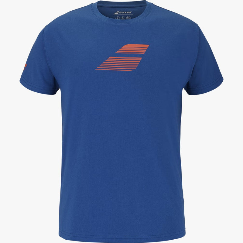 PLAYERA BABOLAT LOGO TEE MEN BLUE