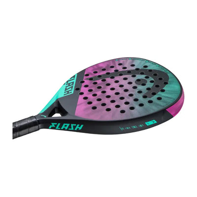 Pala Head Flash Negro/Rosa 2023 para Pádel