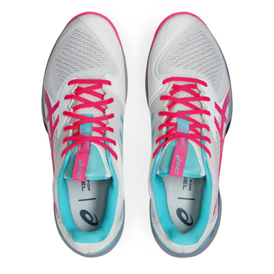 TENIS ASICS SOLUTION SPEED FF 3 PADEL WHITE/ HOT PINK