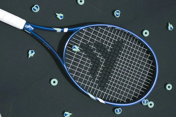 Antivibradores Tecnifibre Damp ID Pretzel Verde/Azul para Tenis