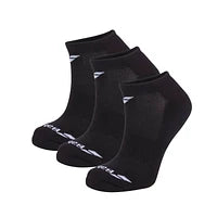 CALCETAS BABOLAT INVISIBLE 3 PAIRS PACK NEGRO