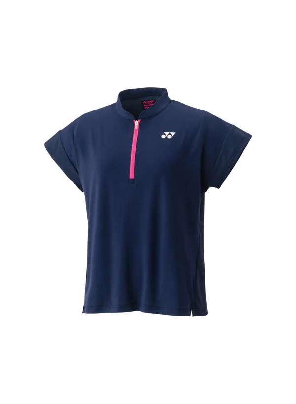 CAMISA YONEX WOMEN CREW NECK SHIRT NAVY BLUE