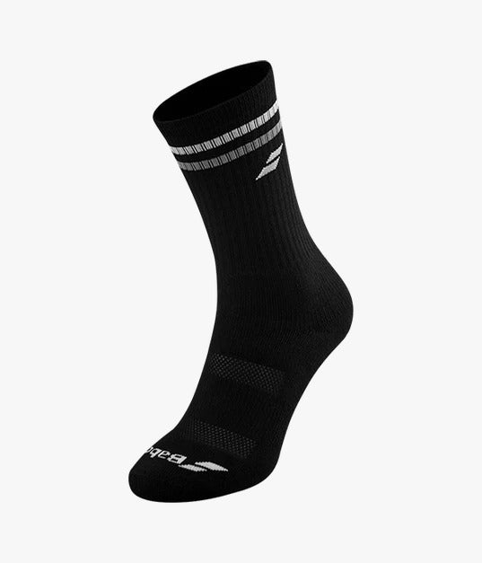 CALCETAS BABOLAT TEAM SINGLE SOCKS NEGRAS