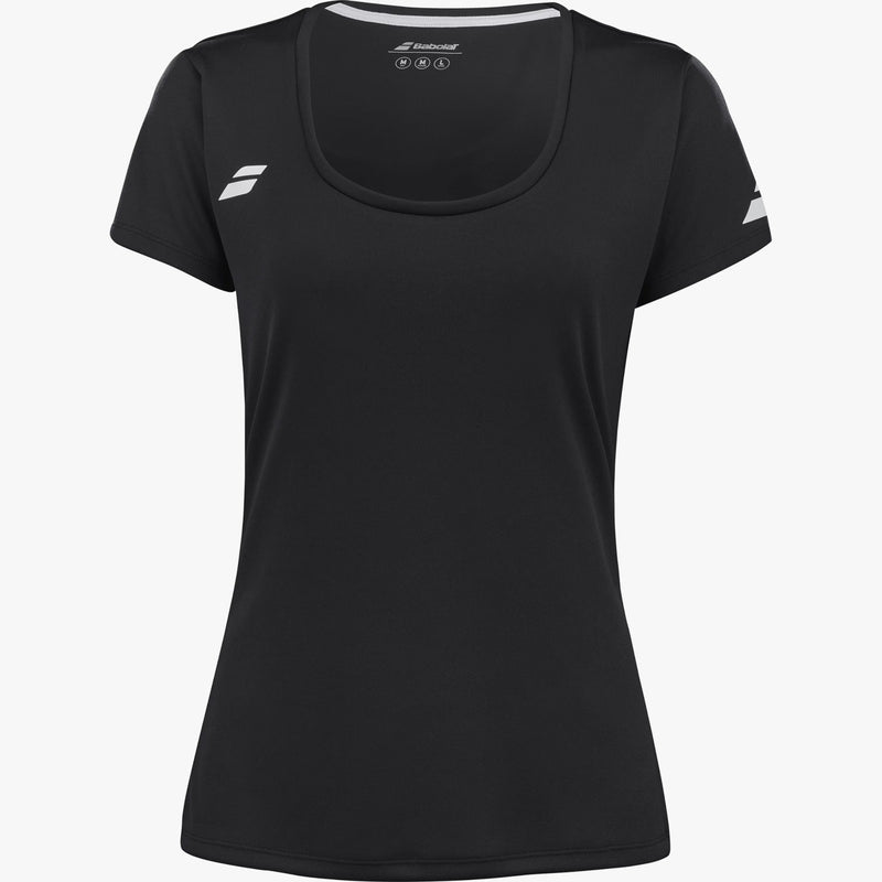 PLAYERA BABOLAT PLAY CAP SLEEVE TOP MUJER NEGRO