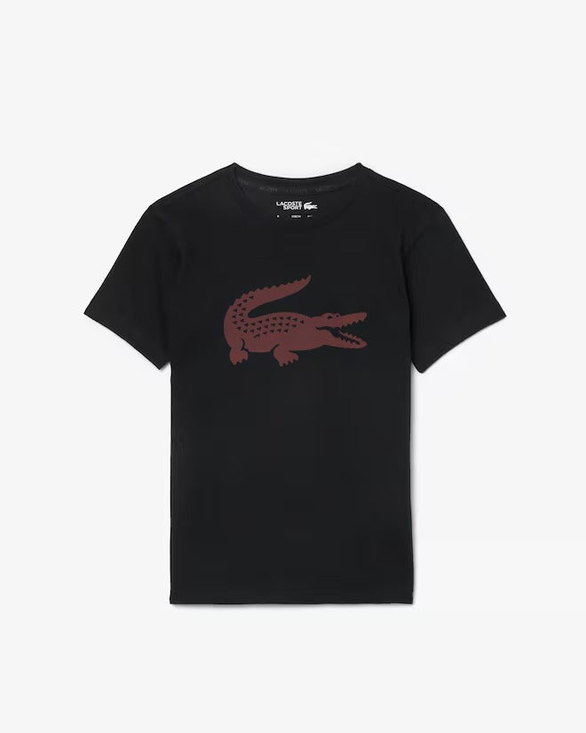 PLAYERA LACOSTE SPORT NEGRO JR