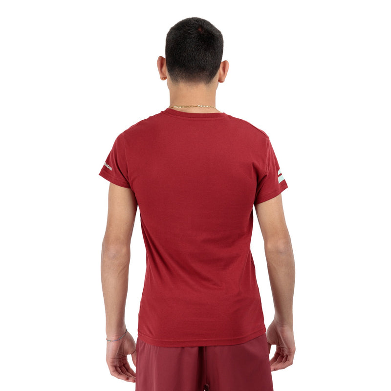 PLAYERA BABOLAT COTTON TEE LEBRON RED DAHLIA