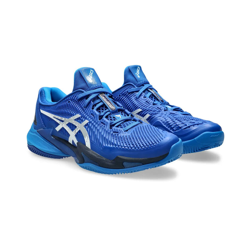 TENIS ASICS COURT FF 3 NOVAK CLAY TUNA BLUE/PURE SILVER
