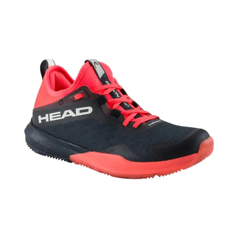 Tenis Head Motion Pro Negro Salmón para Pádel