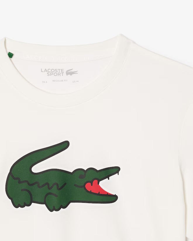 PLAYERA LACOSTE REGULAR FIT BLANCA