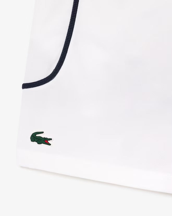 SHORT LACOSTE BLANCO