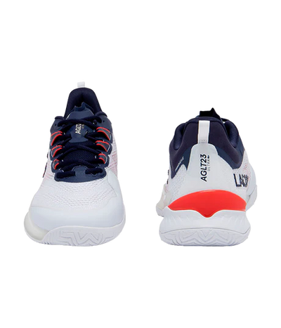 TENIS LACOSTE AG-LT23 ULTRA 124 1 SMA WHT/NVY/RED