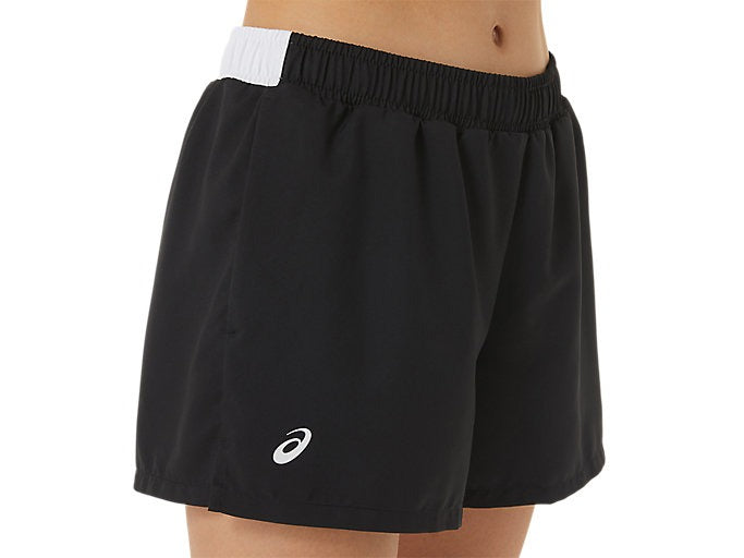 SHORT ASICS NEGRO PARA MUJER