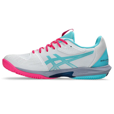 TENIS ASICS SOLUTION SPEED FF 3 PADEL WHITE/ HOT PINK