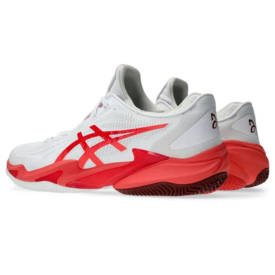 COURT FF 3 NOVAK CLAY WHITE/ELECTRIC RED