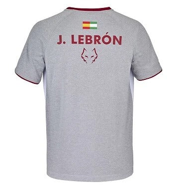 PLAYERA BABOLAT CREW NECK TEE LEBRON WHITE