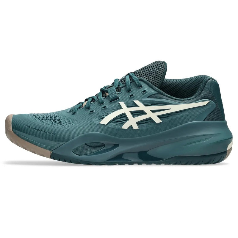 TENIS ASICS GEL RESOLUTION X SAXON GREEN/BIRCH