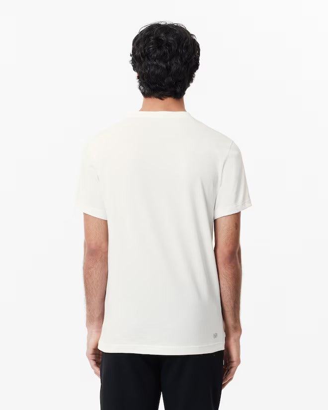 PLAYERA LACOSTE REGULAR FIT BLANCA