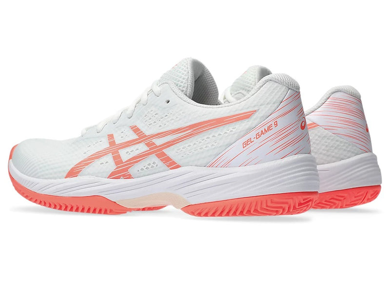 TENIS ASICS GEL-GAME 9 WHITE/SUN CORAL WOWEN