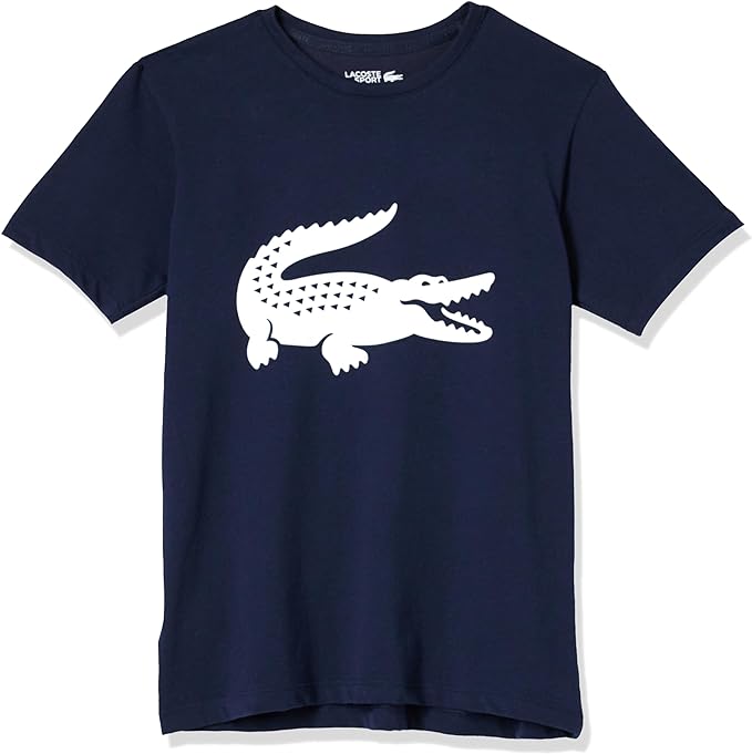 PLAYERA LACOSTE JR NAVY BLUE