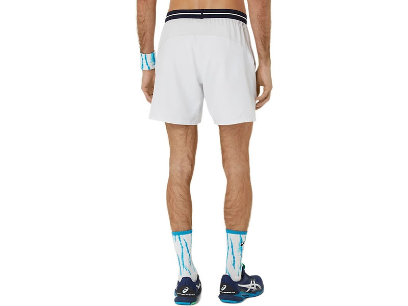 SHORT ASICS MEN MATCH 7IN BLANCO