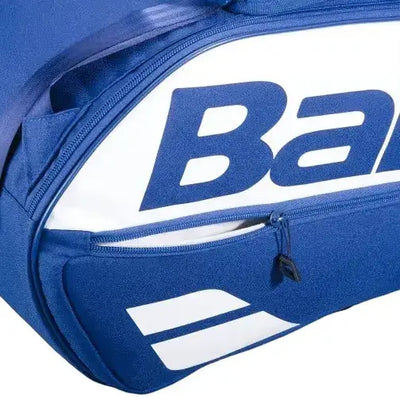 Raquetero Babolat Court L x9 Azul Blanco para Tenis