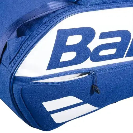 Raquetero Babolat Court L x9 Azul Blanco para Tenis