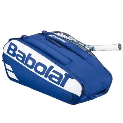 Raquetero Babolat Court L x9 Azul Blanco para Tenis