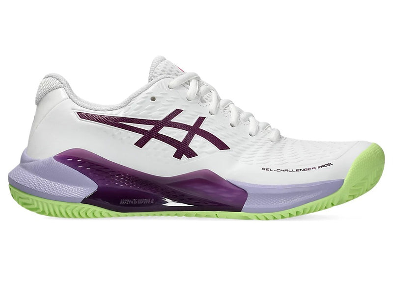 TENIS ASICS GEL-CHALLENGER 14 PADEL WHITE/DEEP MAUVE WOMEN