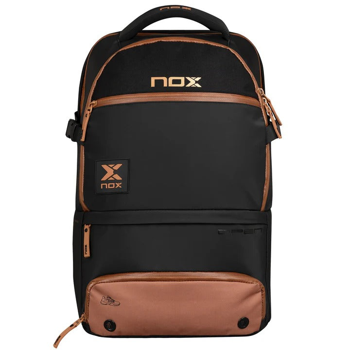 MOCHILA NOX OPEN SERIES BLACK/BROWN