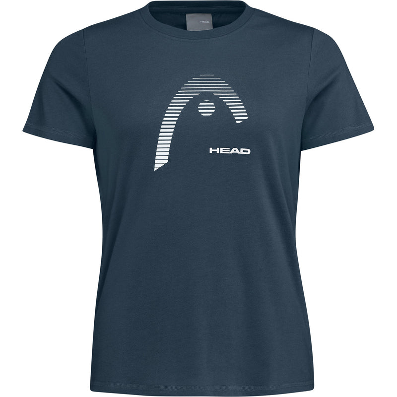 CAMISETA HEAD NAVY LOGO BLANCO PARA MUJER