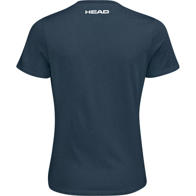 CAMISETA HEAD NAVY LOGO BLANCO PARA MUJER