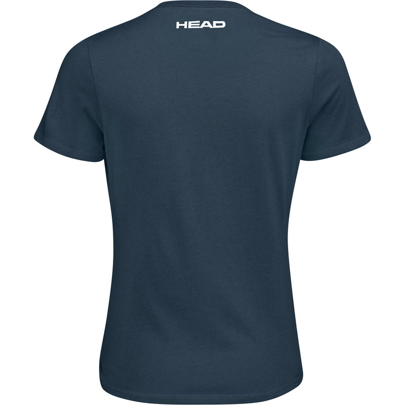 CAMISETA HEAD NAVY LOGO BLANCO PARA MUJER