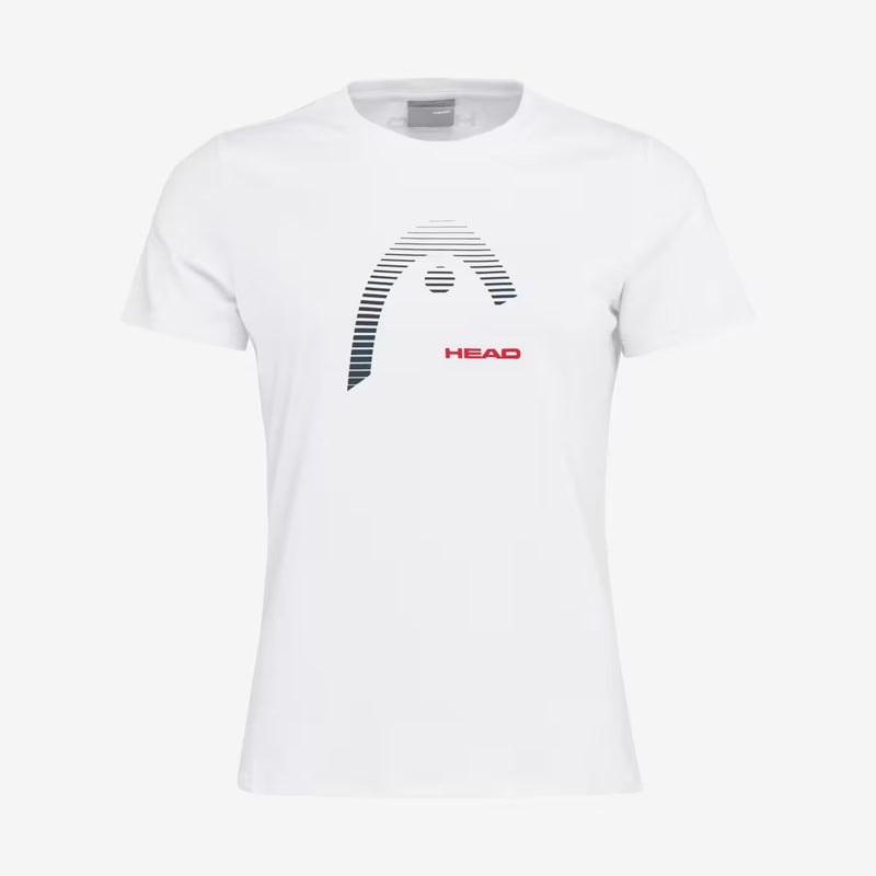 CAMISETA HEAD BLANCO LOGO PARA MUJER