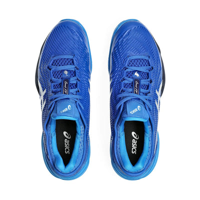 TENIS ASICS COURT FF 3 NOVAK CLAY TUNA BLUE/PURE SILVER