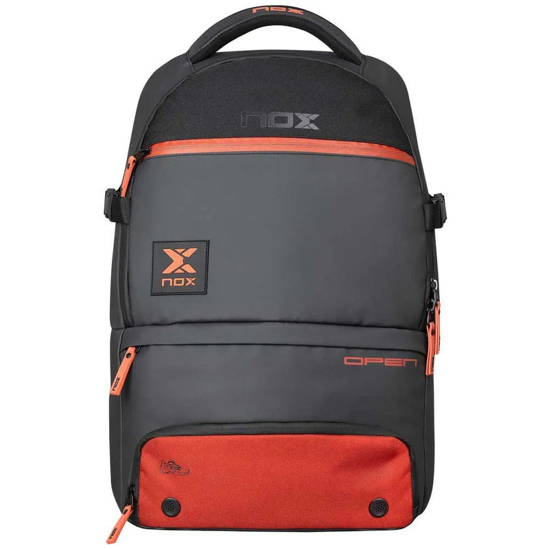 MOCHILA NOX OPEN SERIES BLACK/RED