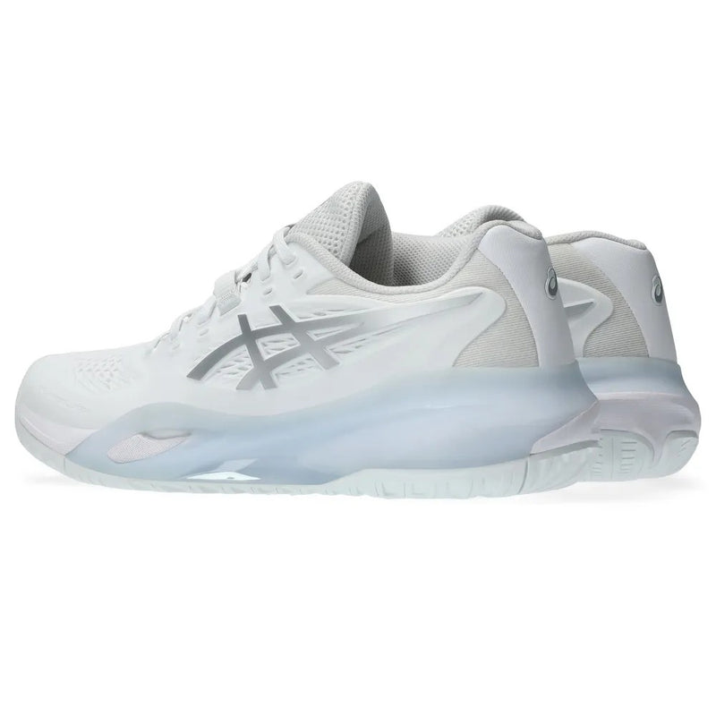 TENIS ASICS GEL RESOLUTION X WOMEN WHITE/PURE SILVER