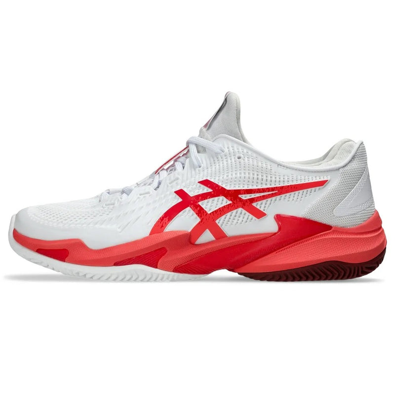 COURT FF 3 NOVAK CLAY WHITE/ELECTRIC RED