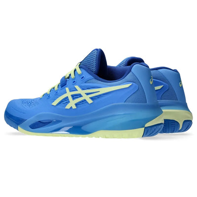 TENIS ASICS GEL RESOLUTION X WOMEN BLUE COAST/HUDDLE YELLOW
