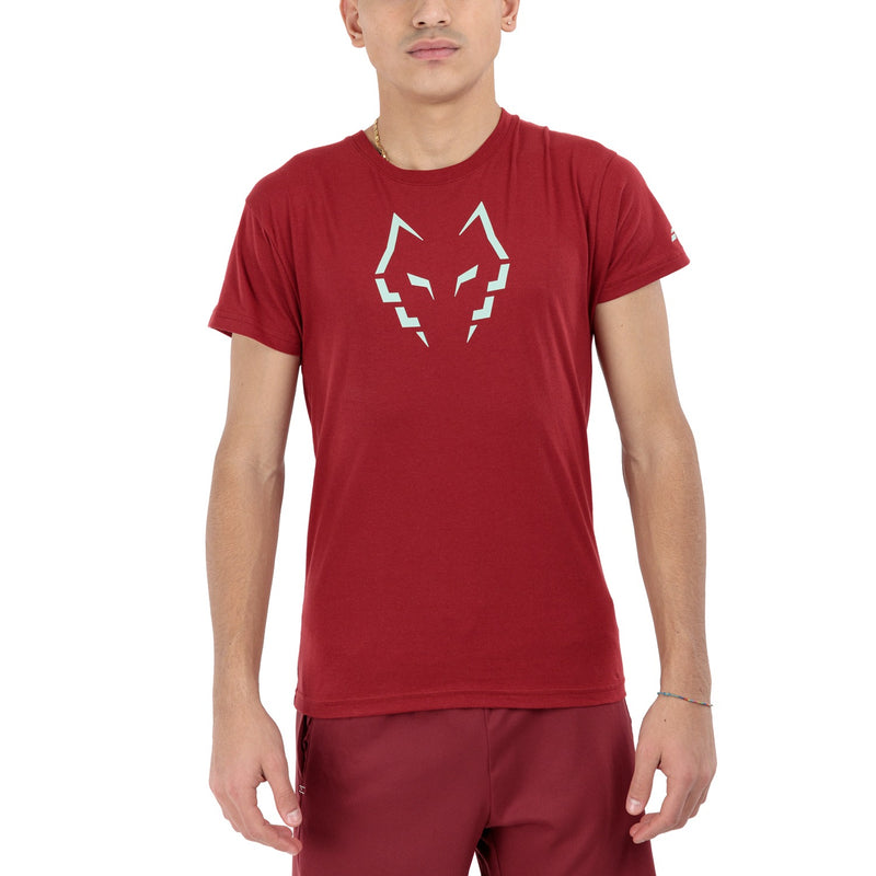 PLAYERA BABOLAT COTTON TEE LEBRON RED DAHLIA