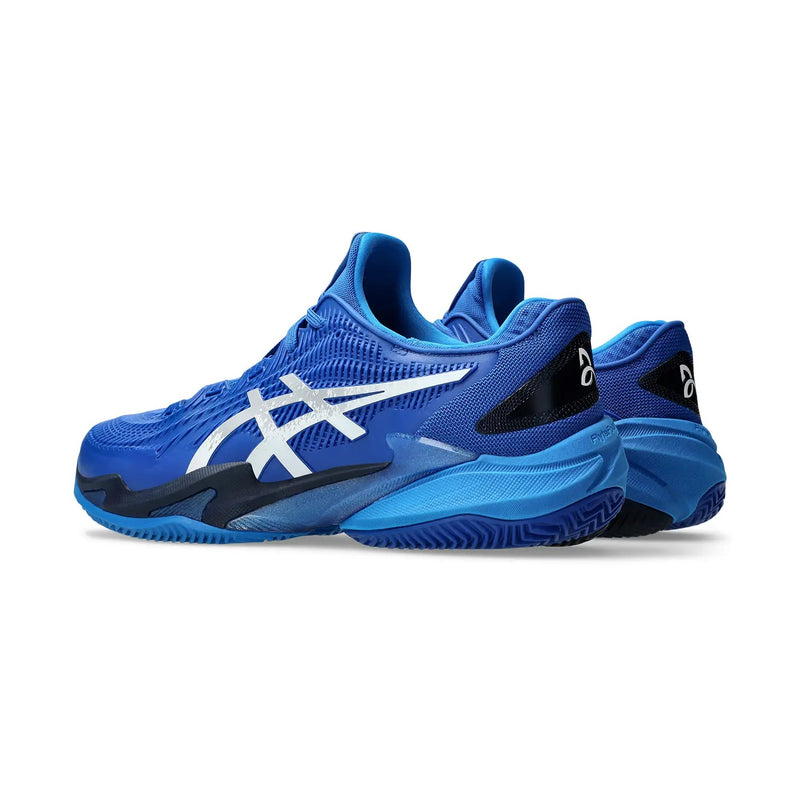 TENIS ASICS COURT FF 3 NOVAK CLAY TUNA BLUE/PURE SILVER