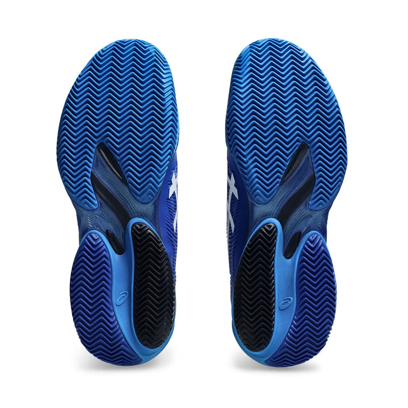 TENIS ASICS COURT FF 3 NOVAK CLAY TUNA BLUE/PURE SILVER