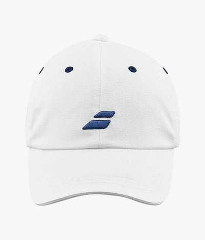 GORRA BABOLAT DRIVE COTTON WHITE/DRIVE BLUE